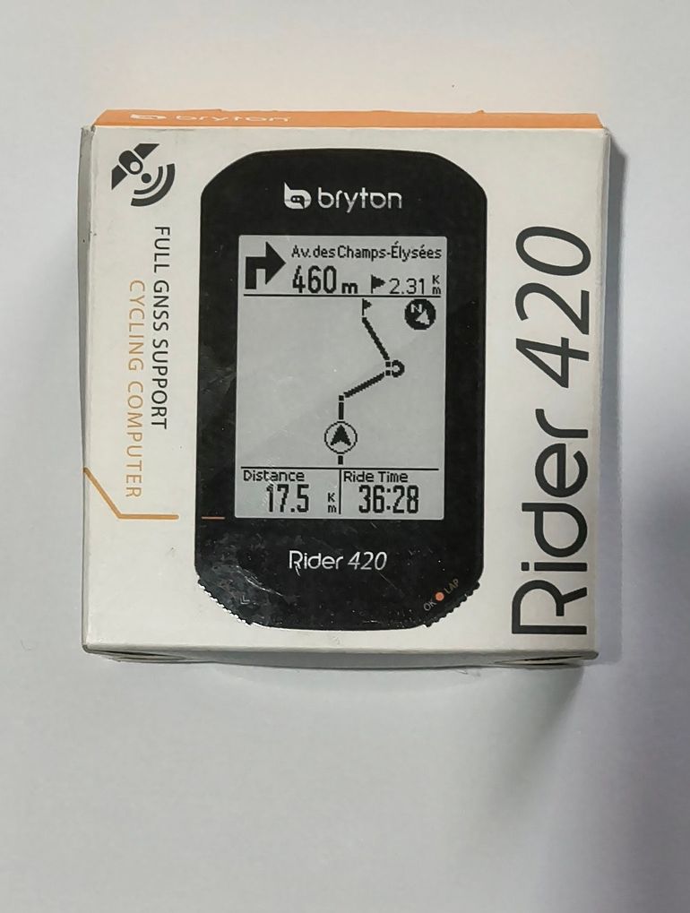 Used Bryton Rider 420 GPS Computer bike — image 5 of 7