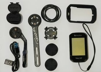 Used Bryton Rider 420 GPS Computer bike