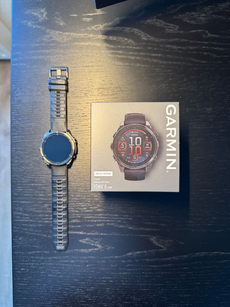Used Garmin Fenix 8 AMOLED 47mm 2025 bike — image 1 of 6