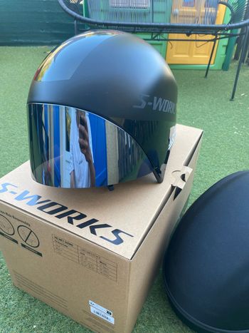 Used Specialized S-Works TT 5 Helmet bike