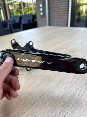 Used Shimano DURA-ACE FC-R9200-P Dual-Sided Power Meter Crankset 2024 bike — image 3 of 5