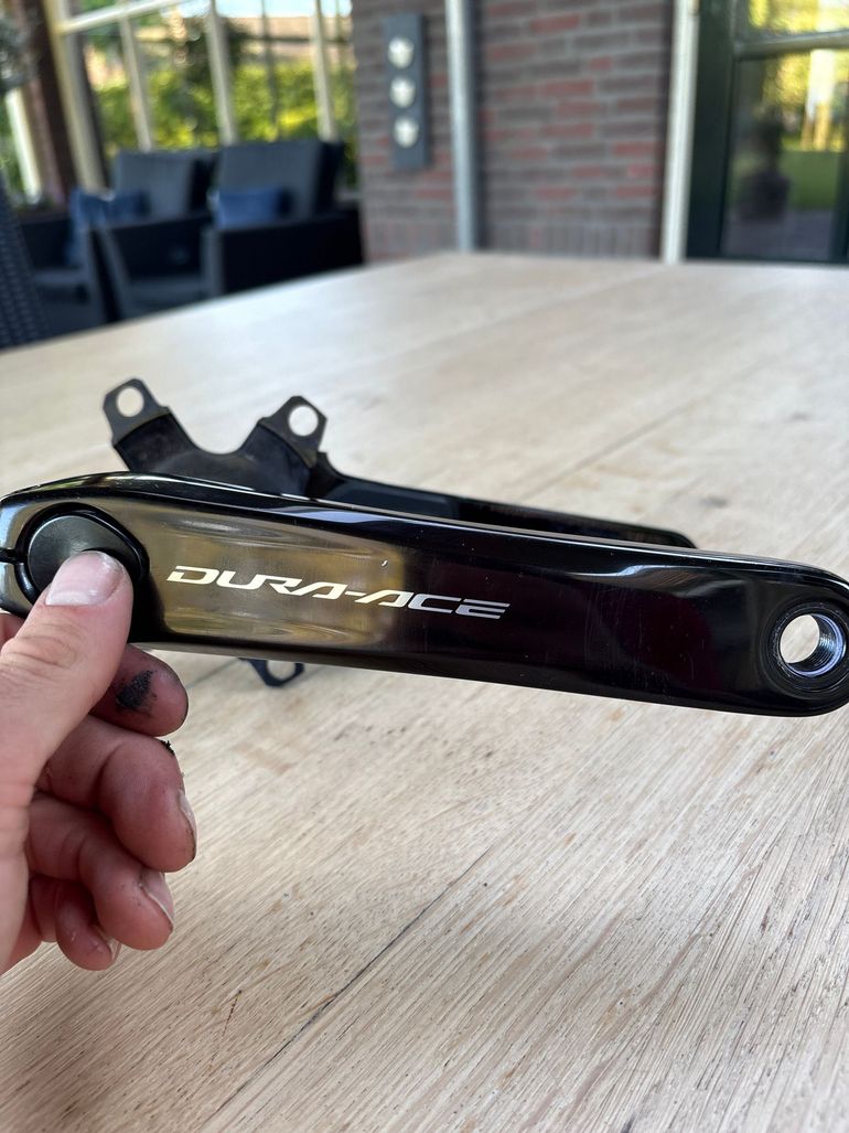 Used Shimano DURA-ACE FC-R9200-P Dual-Sided Power Meter Crankset 2024 bike — image 3 of 5