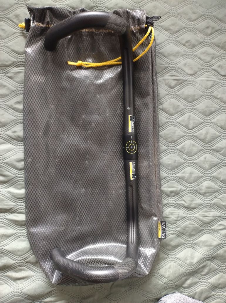 Used Giant Racing Components New Road Carbon Handlebar non Cadex SLR bike — image 5 of 6