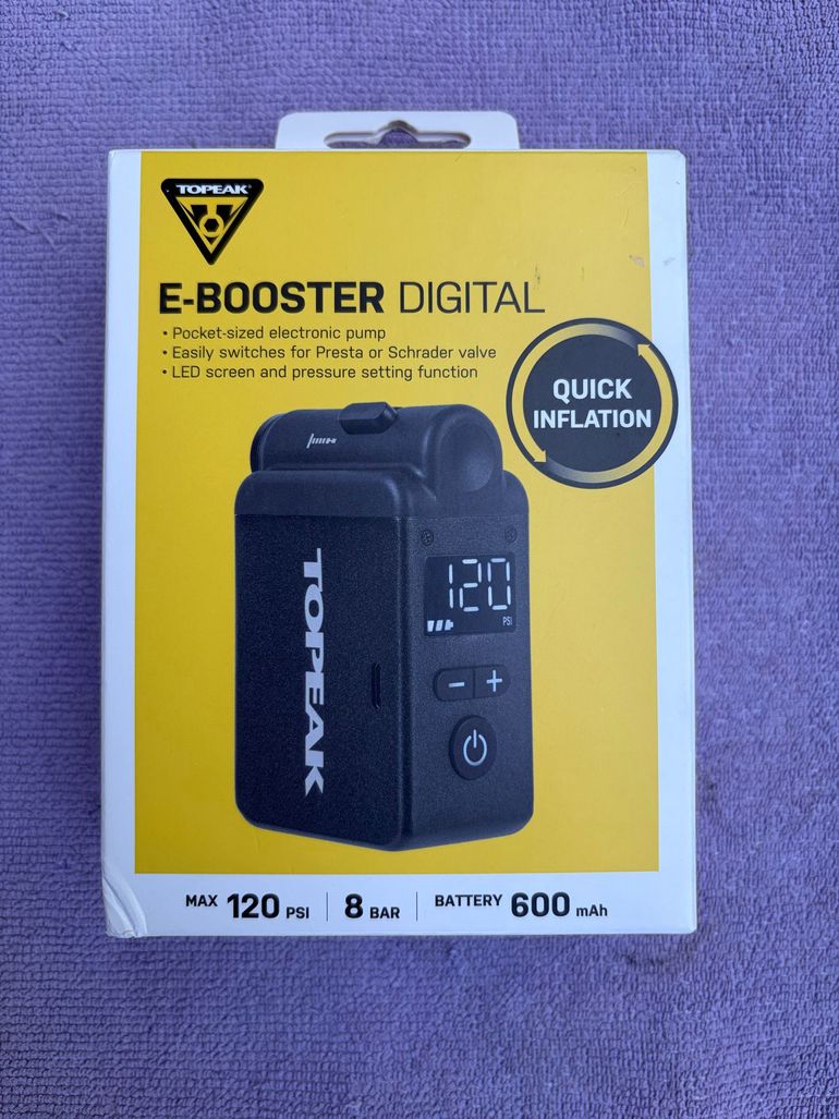 Used Topeak E-Booster Digital Pump 2026 bike — image 1 of 2