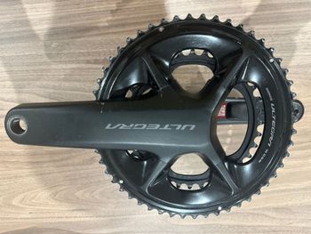 Used Shimano Ultegra 165mm Crankset 52-36 bike — image 2 of 2