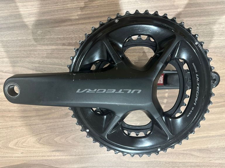 Used Shimano Ultegra 165mm Crankset 52-36 bike — image 2 of 2