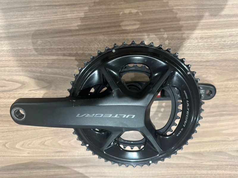 Used Shimano Ultegra 165mm Crankset 52-36 Drivetrain & Pedals