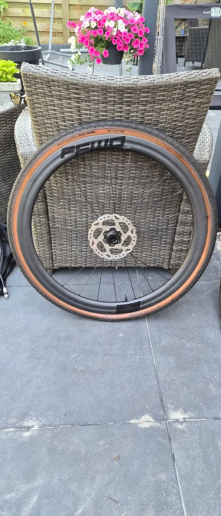 Used Ffwd Tyro 45mm Disc Brake Carbon Clincher Wheel Set 2021 bike — image 4 of 8