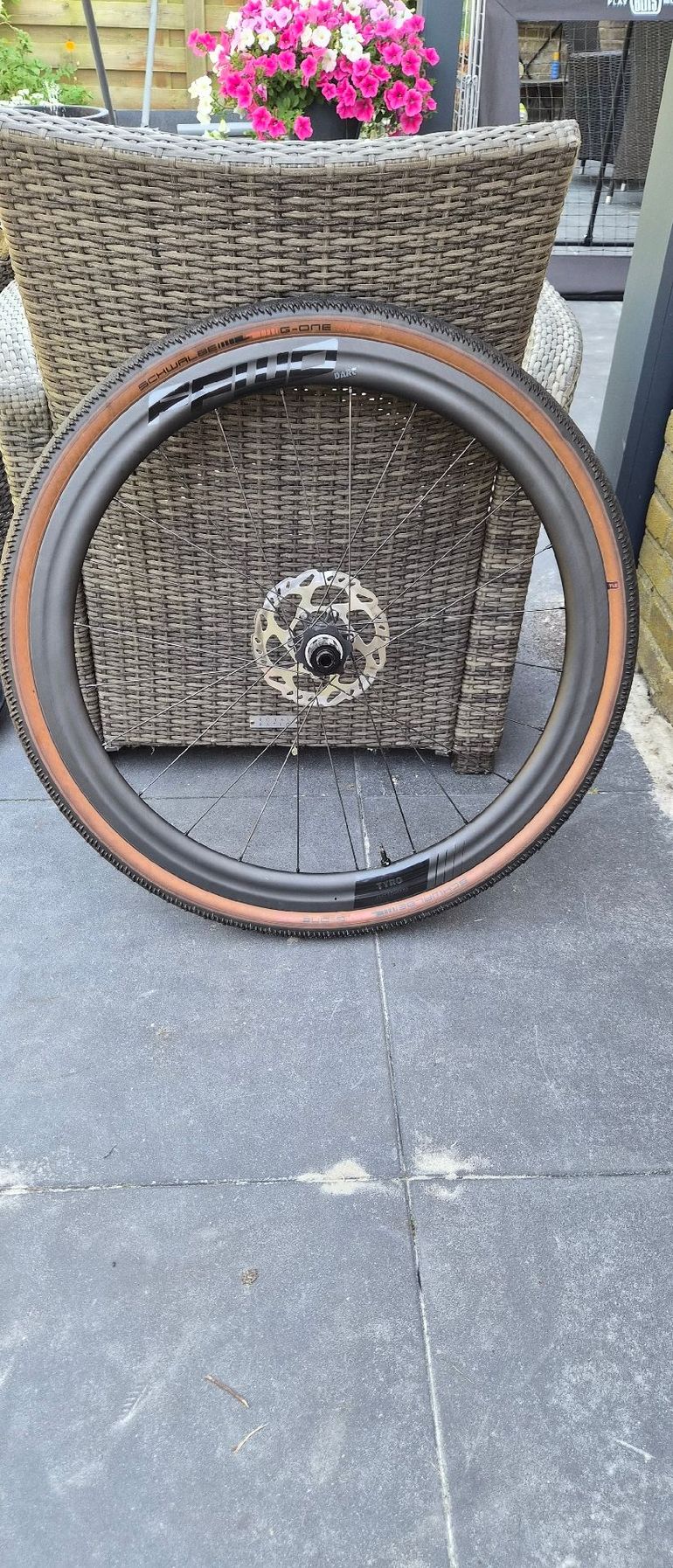 Used Ffwd Tyro 45mm Disc Brake Carbon Clincher Wheel Set 2021 bike — image 1 of 8