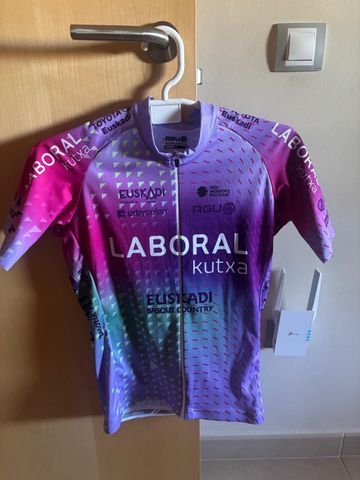 Brugt AGU Maillot Laboral Kutxa Team Cycling Clothing