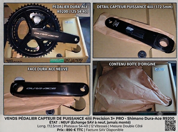 Shimano Dura-ace 54-40 2026 Drivetrain & Pedals usato