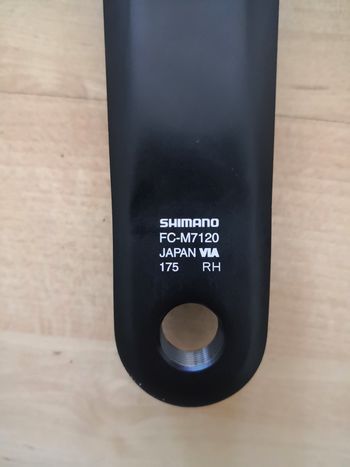 Used Shimano FC-M7120 175mm 36-26T bike — image 3 of 4