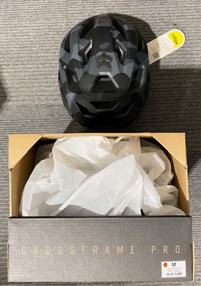 Used Fox Crossframe Pro Helmet 2025 bike — image 4 of 4