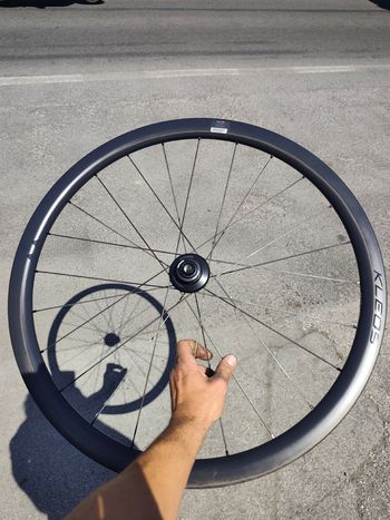 Used Miche Kleos RD 36 Carbon Disc Wheelset bike