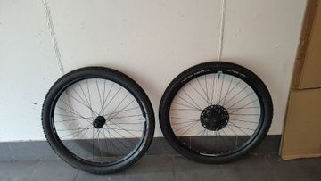 Used Rockrider 29x23c Double-Walled QR Tubeless Ready Disc Brake Mountain Bike Front Wheel 2024 Wheels