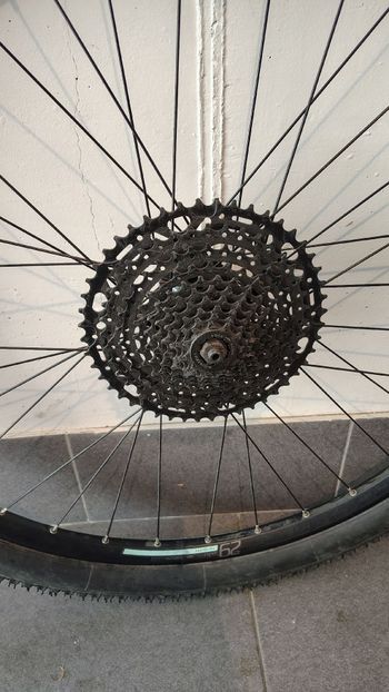 Used Rockrider 29x23c Double-Walled QR Tubeless Ready Disc Brake Mountain Bike Front Wheel 2024 bike — image 4 of 5