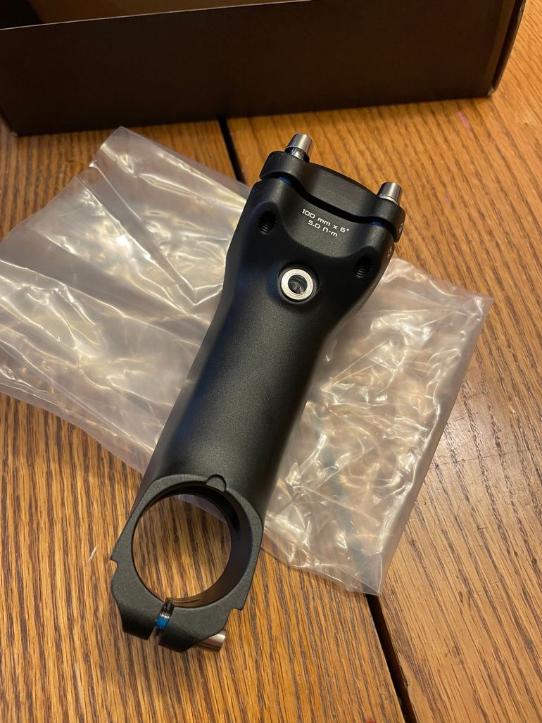 Used Specialized S-Works Tarmac SL7 Stem 100mm 6 Degrees 2023 bike — image 2 of 3