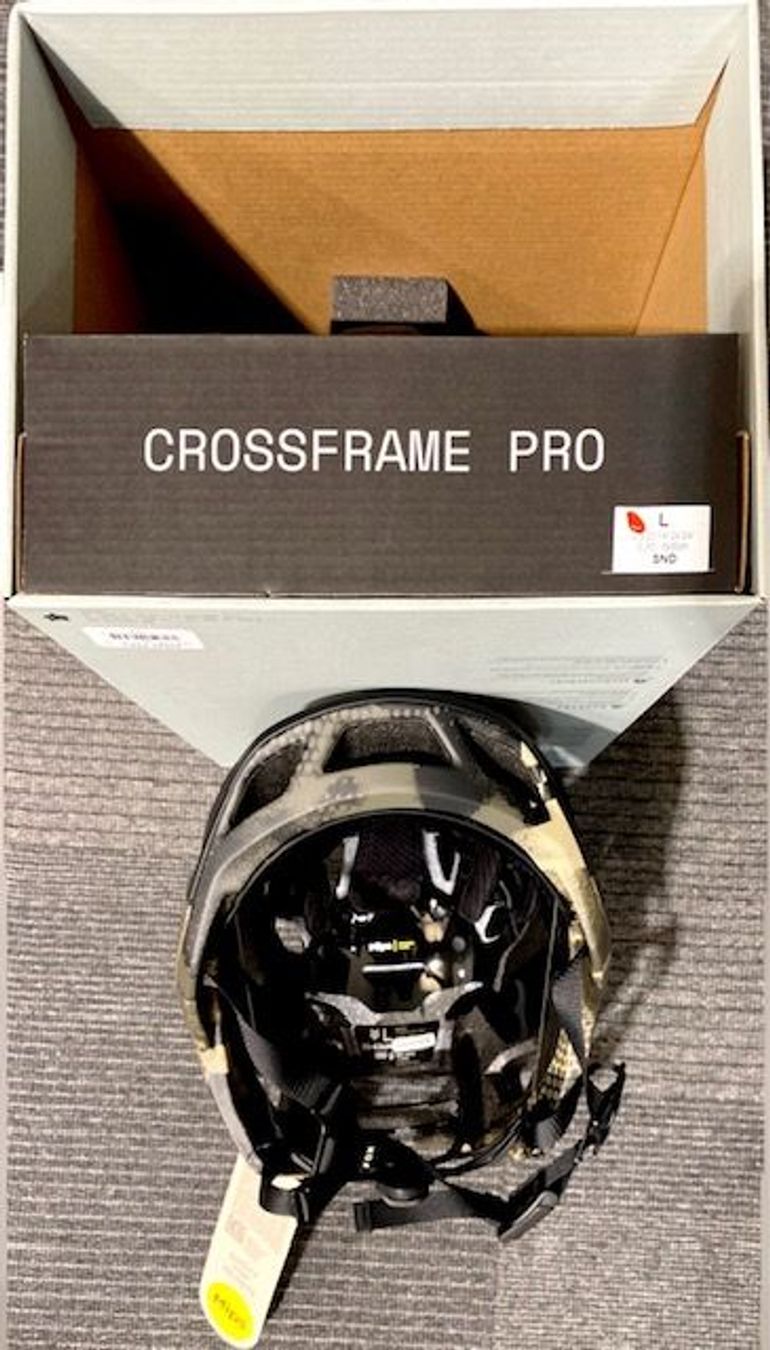 Used Fox Racing Crossframe Pro Helmet 2025 bike — image 4 of 4