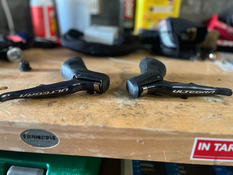 Used Shimano Ultegra Di2 ST-R8050 Shifters 2025 bike — image 5 of 5