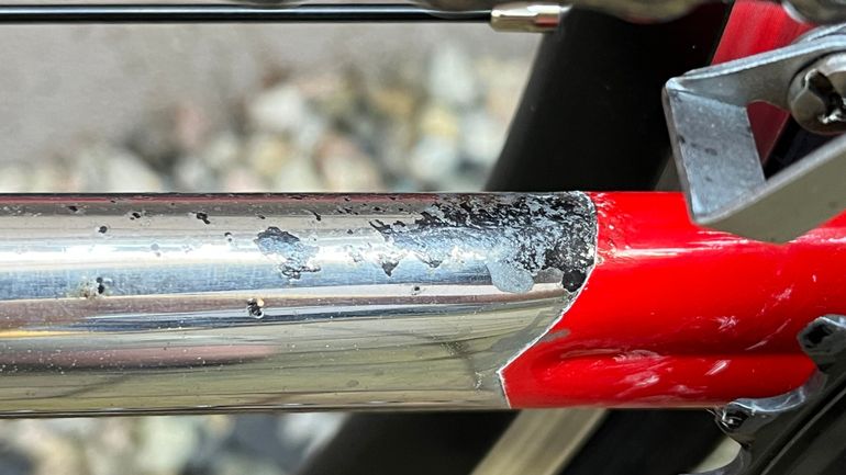 Used duell Vintage Rennrad Stahl Columbus SLX Shimano Restomod 1993 bike — image 9 of 12