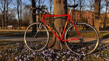 Used duell Vintage Rennrad Stahl Columbus SLX Shimano Restomod 1993 bike — image 12 of 12