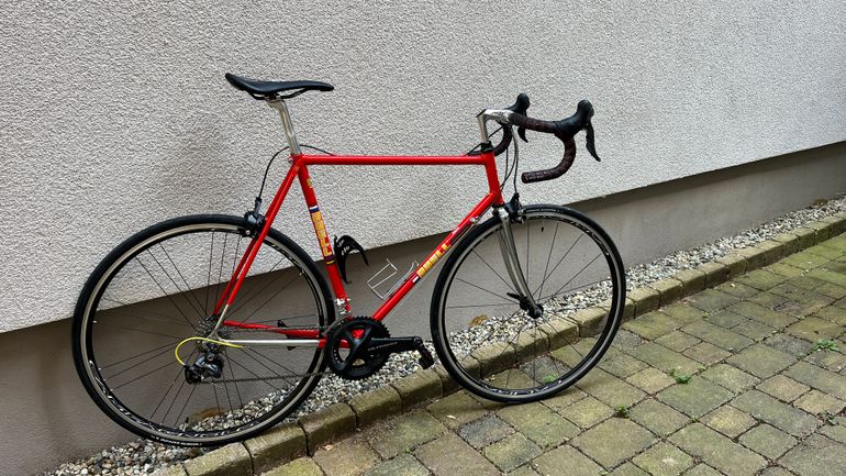Used duell Vintage Rennrad Stahl Columbus SLX Shimano Restomod 1993 bike — image 1 of 12