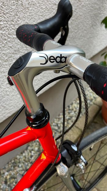Used duell Vintage Rennrad Stahl Columbus SLX Shimano Restomod 1993 bike — image 5 of 12