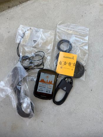 Used Garmin Edge 840 Solar 2025 bike