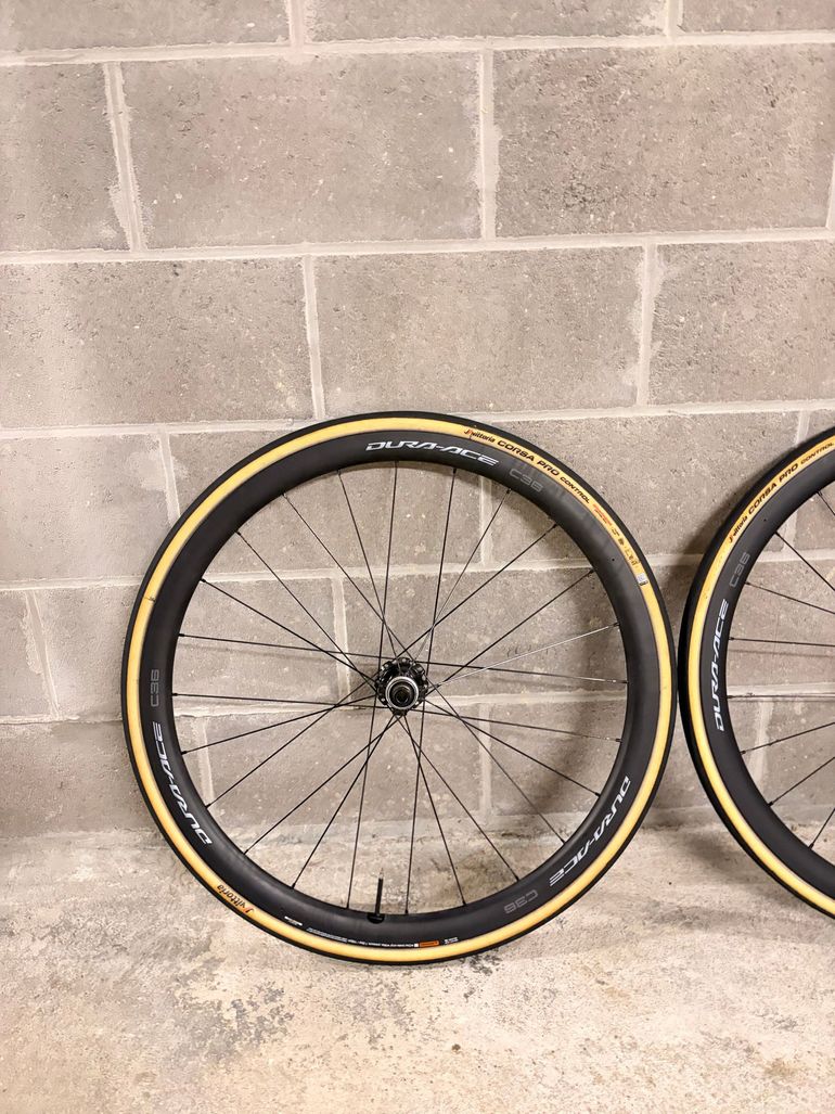 Used Shimano Dura Ace R9270 C36 Disc Wheelset 2025 bike — image 5 of 7
