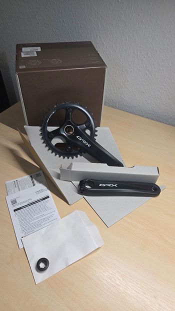 Used Shimano GRX Kurbel 12s FC-RX820-1 172,5mm 40T bike
