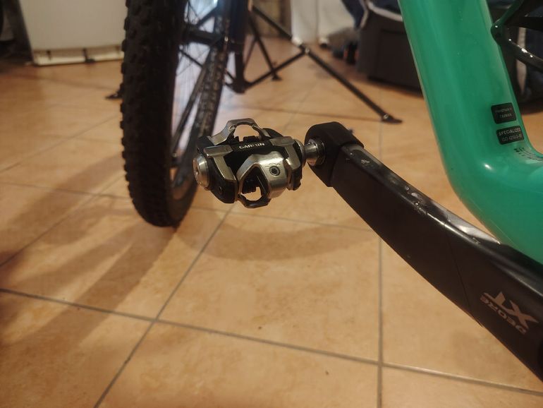 Used Garmin Rally XC100 Power Meter Pedals 2024 bike — image 1 of 2