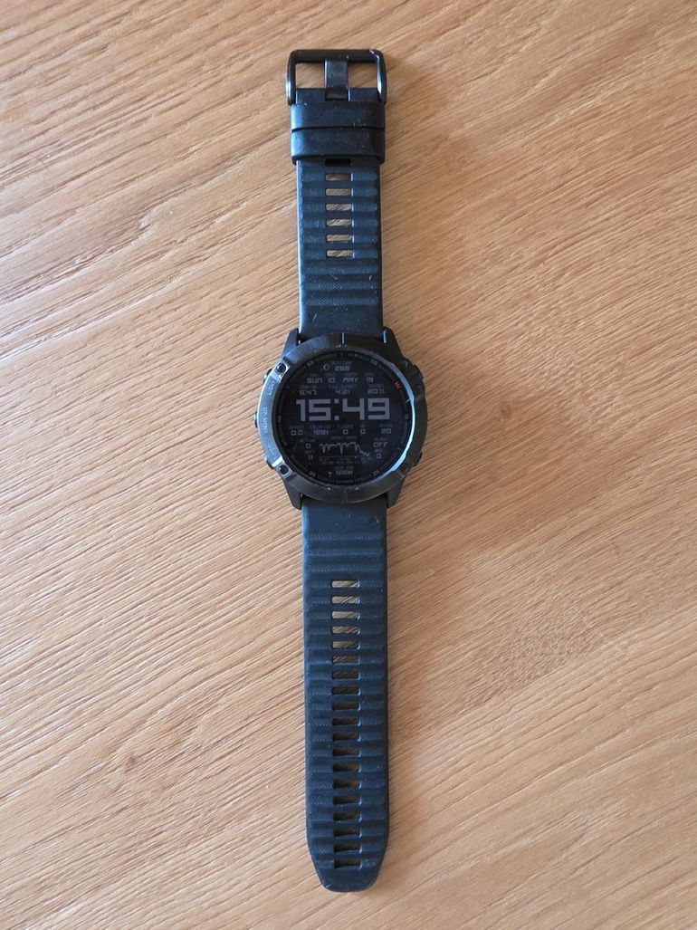 Used Garmin fēnix 6X Pro GPS Watch bike — image 3 of 5