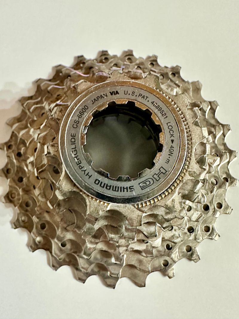 Gebrauchtes Shimano CS 6600 Cassette 10v 12-27 2017 Drivetrain & Pedals