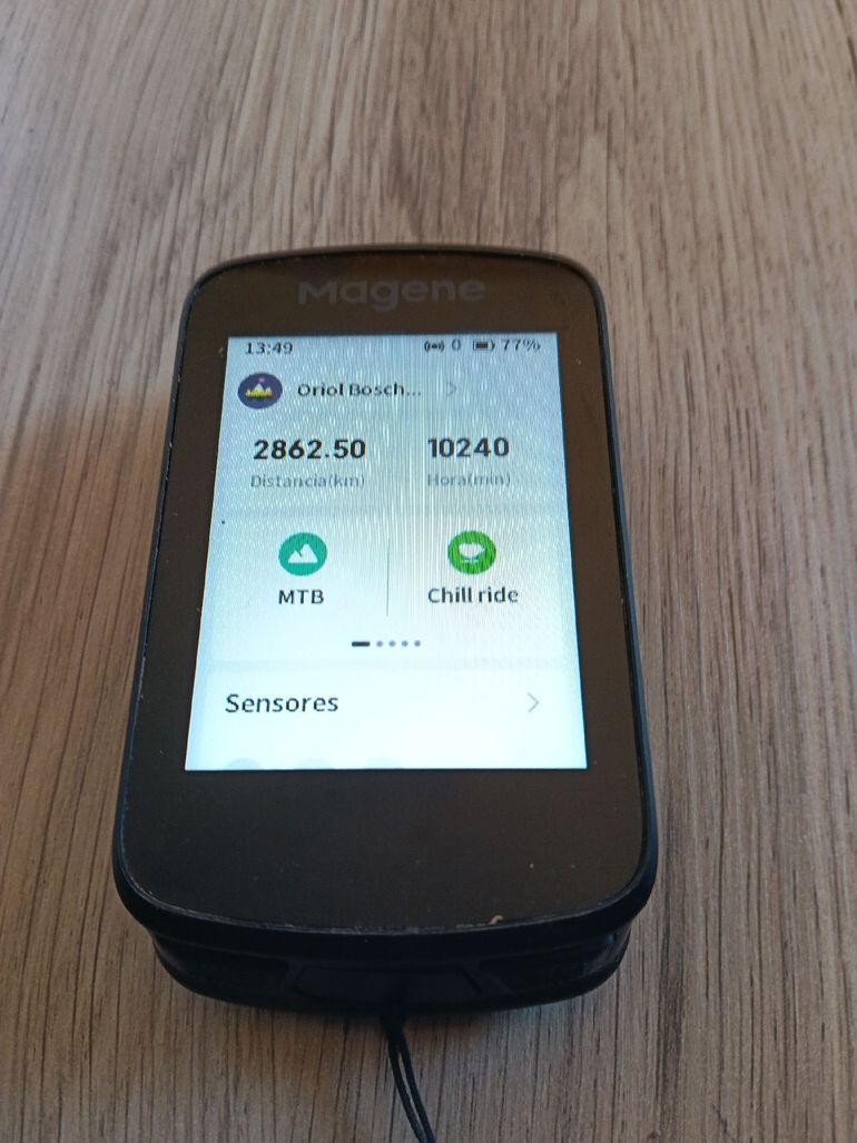 Used Magene C606 Smart GPS Bike Computer 2025 bike — image 2 of 2