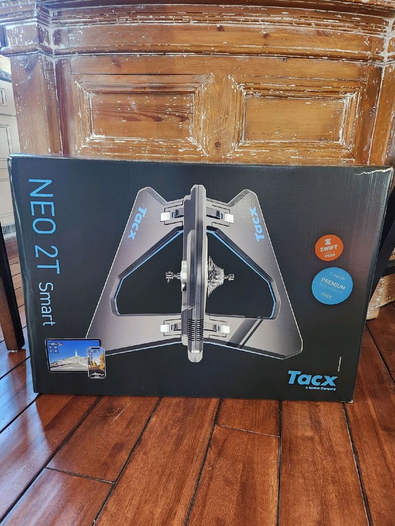 Used Garmin NEO 2T Smart Trainer Cycling Accessories