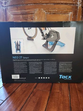 Used Garmin NEO 2T Smart Trainer bike — image 2 of 3