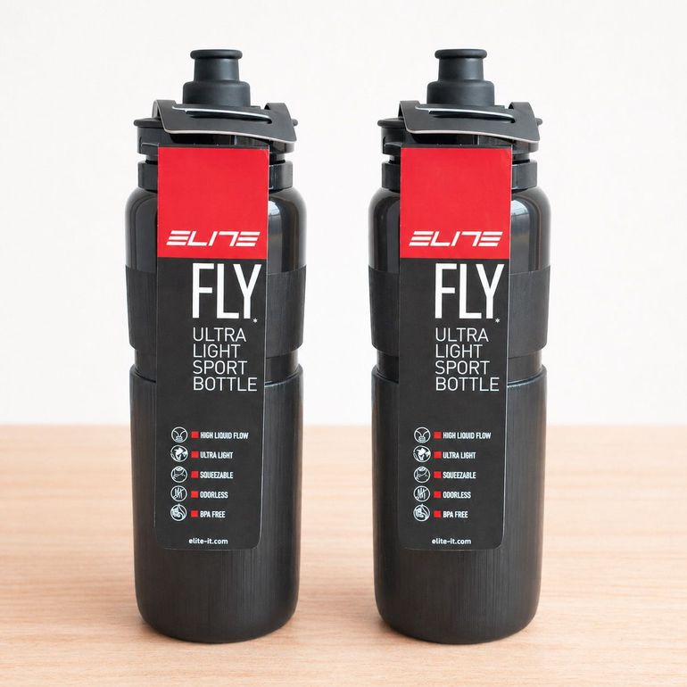 Used Elite Pack 2 Bidons Bicicleta Fly Tex 950ml Preto bike — image 1 of 2