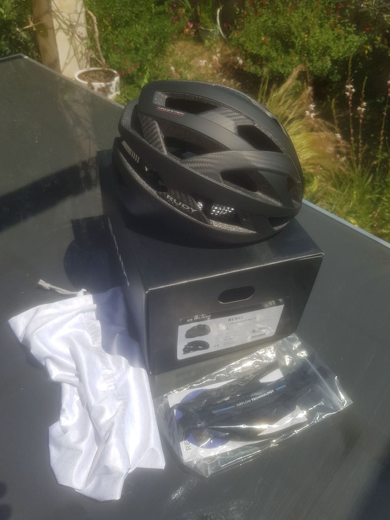 Used Rudy project Rebel Helmet Noir bike — image 5 of 5