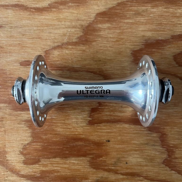 Used Shimano Ultegra HB-6500 Front Hub - 32H - 100mm QR bike — image 1 of 5
