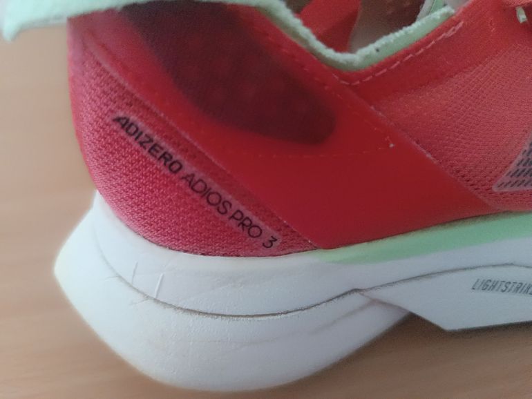 Used Adidas adizero adios pro 3 running shoes bike — image 6 of 9