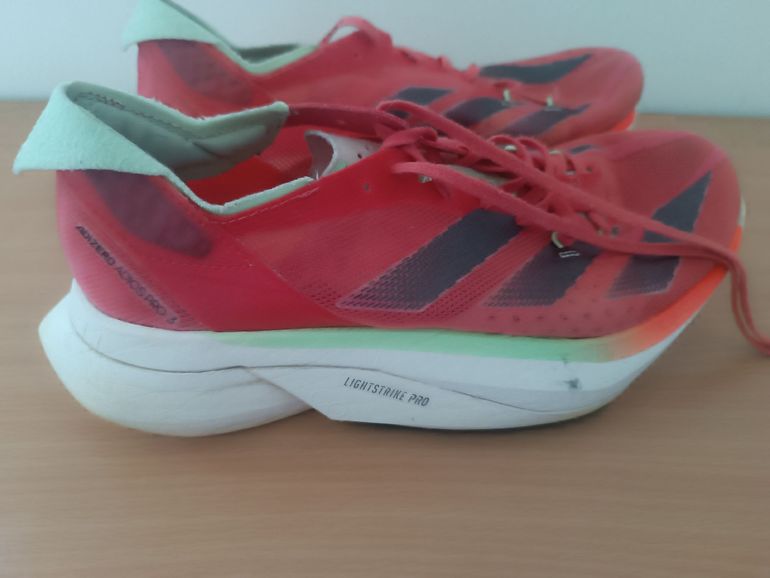 Used Adidas adizero adios pro 3 running shoes bike — image 3 of 9