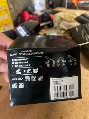 Used Shimano Ultegra R8010 Seat Stay Direct Mount Rear Brake Caliper 2025 bike — image 3 of 4