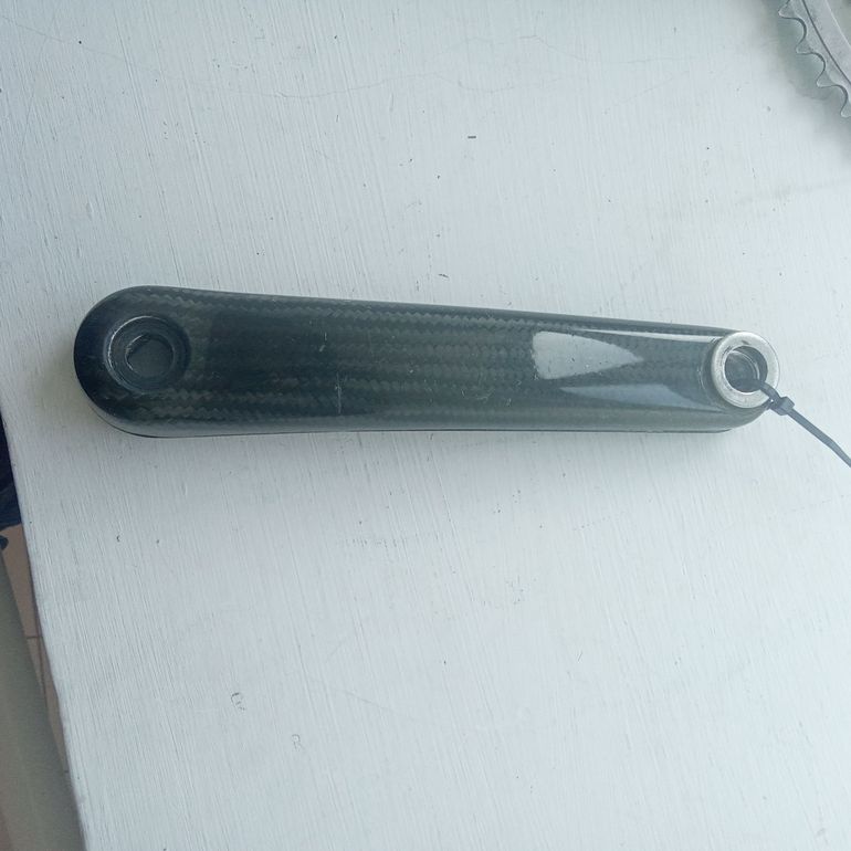 Used Shimano Carbonio 53 39 Crank 2010 bike — image 4 of 7