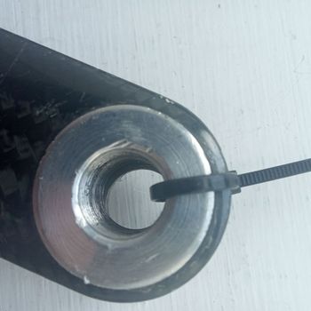 Used Shimano Carbonio 53 39 Crank 2010 bike — image 6 of 7