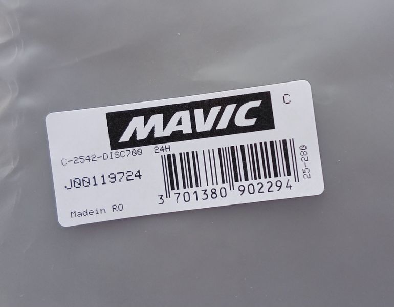 Used Mavic C-2542 Disc Rim bike — image 3 of 7