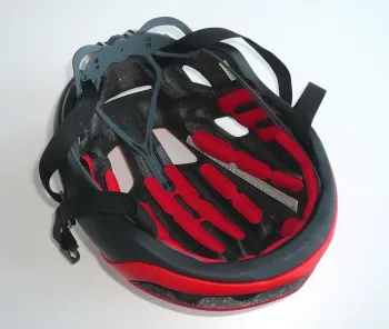 Used Rudy project NYTRON AERO-Helm Triathlon/Zeitfahren ROT Gr.S-M bike — image 7 of 8