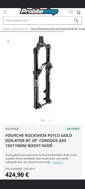 Used RockShox Psylo Gold isolator Rc 2026 bike — image 11 of 12