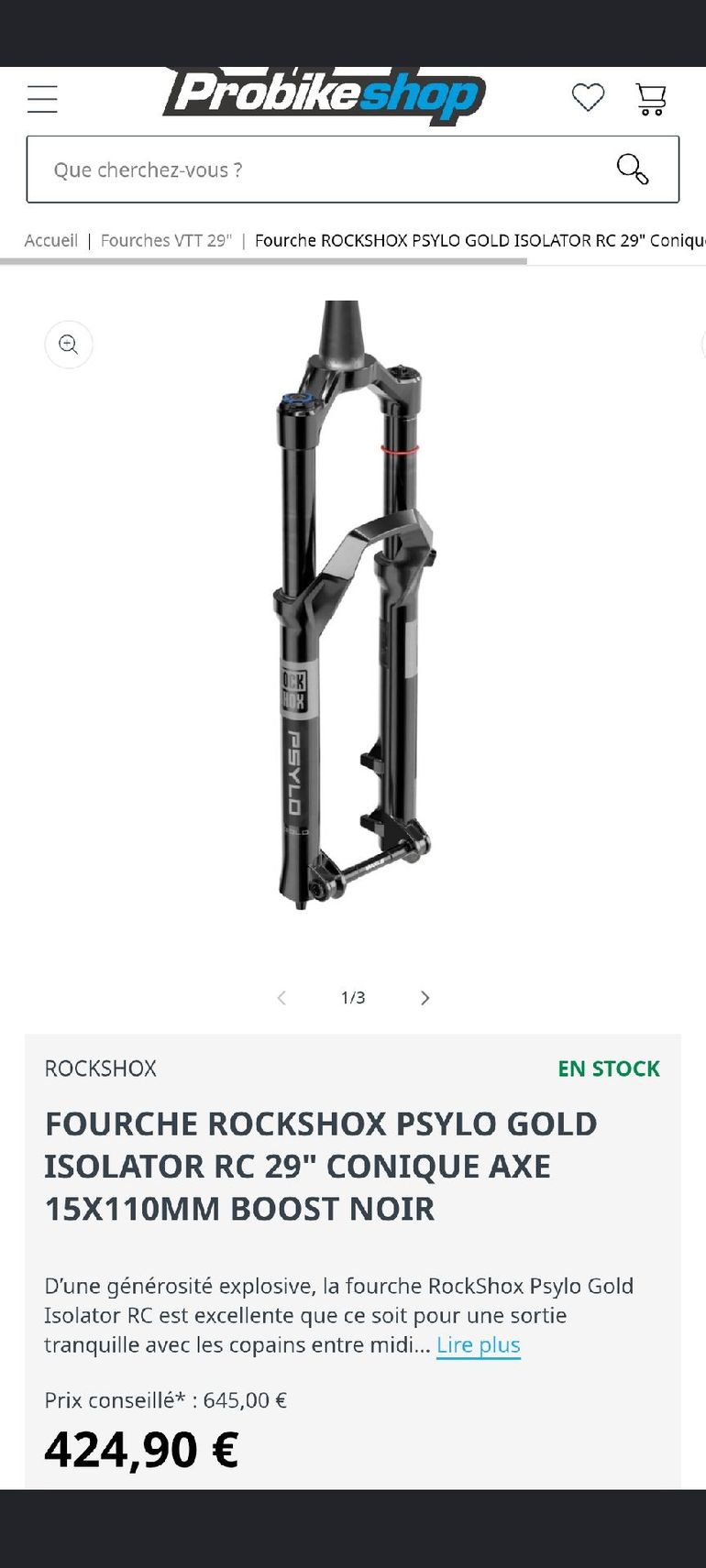 Used RockShox Psylo Gold isolator Rc 2026 bike — image 11 of 12