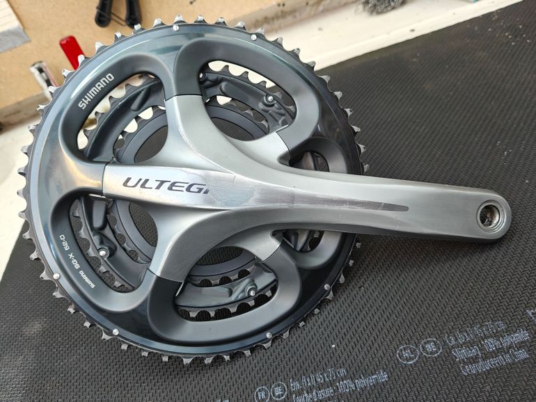 Used Shimano Ultegra Triple Crankset 52/42/30 2018 bike — image 3 of 6