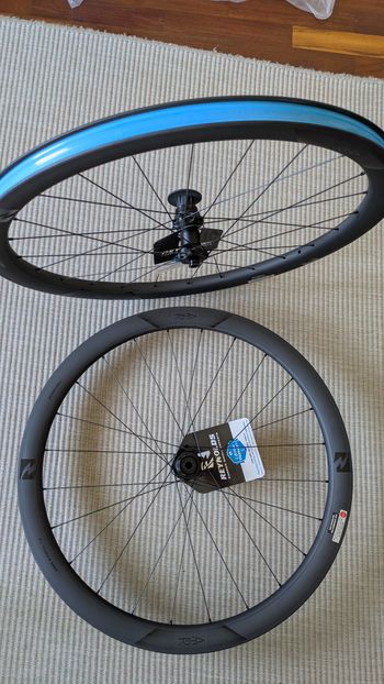 Used Reynolds ATRx Carbon 650B Wheelset Shimano HG 1,606g 2021 bike